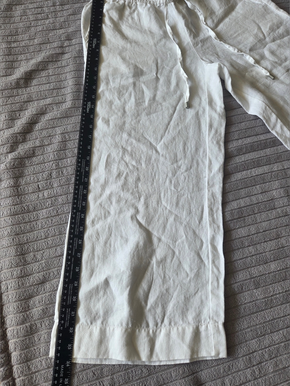 Tommy Bahama Two Palms High-Rise 100% Linen Easy Pants - Picture 10 of 10